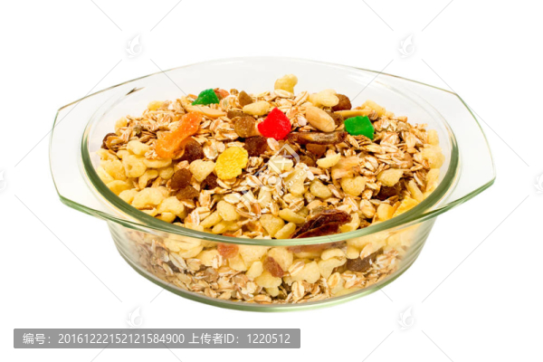 牛奶什錦早餐