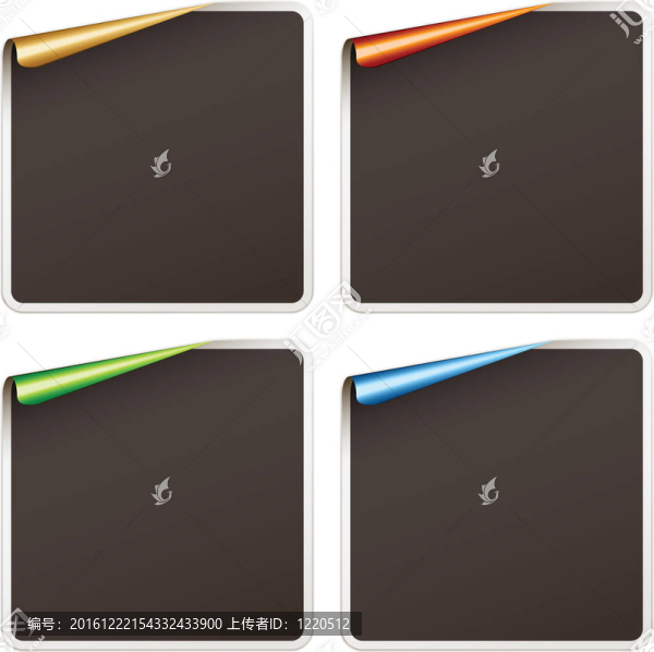 空白節(jié)日貼紙