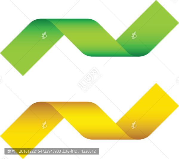 向量的絲帶