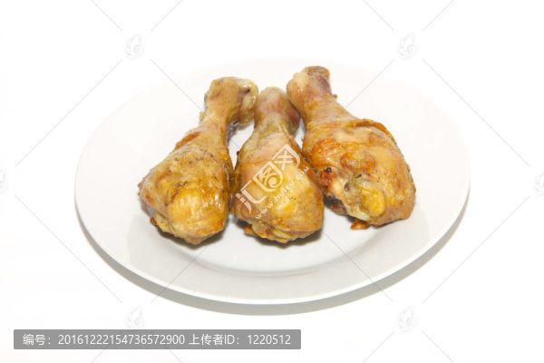 烤的雞在白板