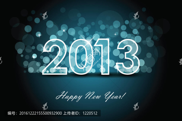 2013,-新年背景