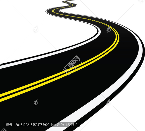 道路曲折