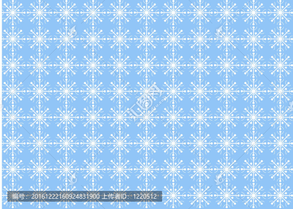 背景的雪花