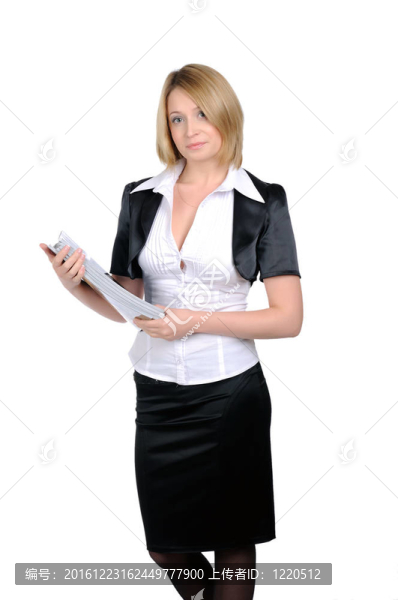 年輕的女商人