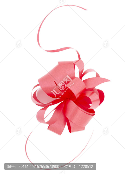 紅絲帶蝴蝶結(jié)裝飾圣誕季節(jié)