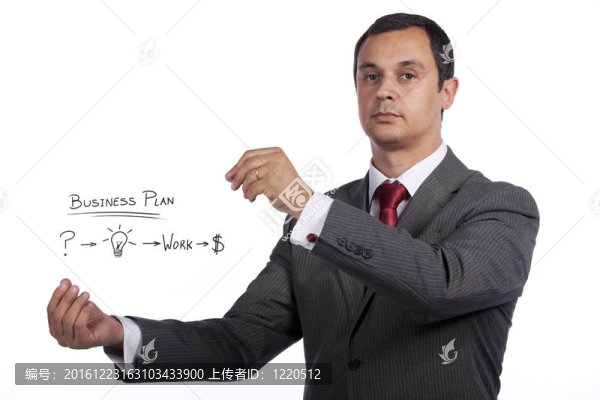 商人與成功的想法