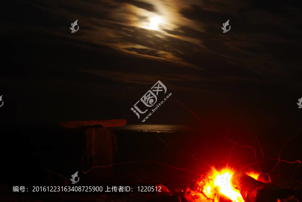 在火的夜晚