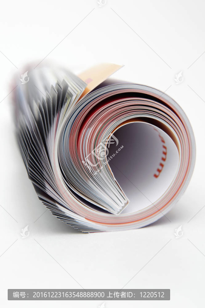 白色背景雜志卷-匯圖網(wǎng) www.fosd68.com 白色背景雜志卷