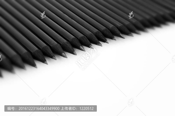 黑色鉛筆的背景