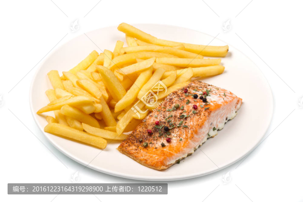 烤鮭魚排