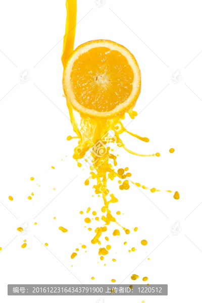 橙汁飛濺