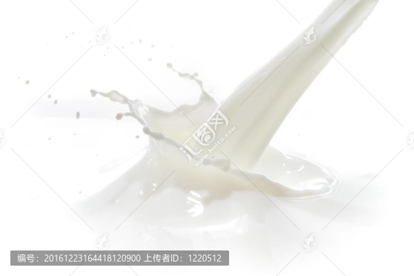 牛奶濺