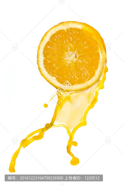 橙汁飛濺