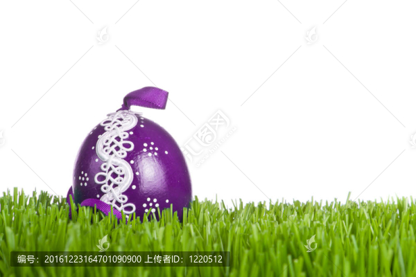 草中復(fù)活節(jié)彩蛋