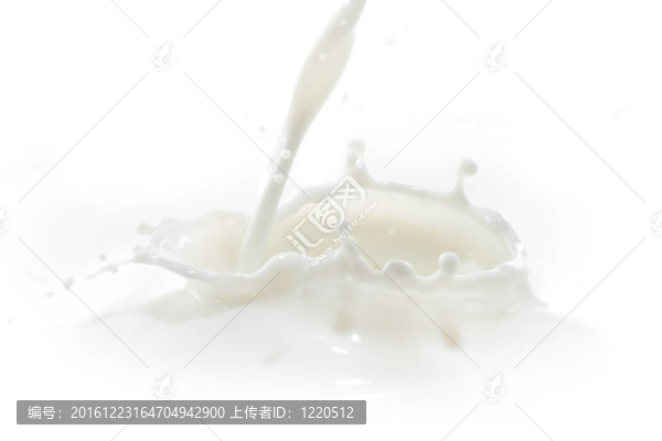 牛奶濺