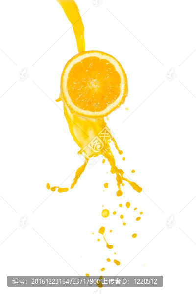 橙汁飛濺