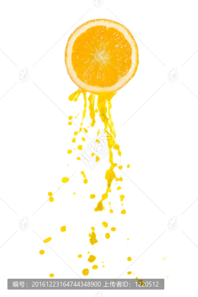橙汁飛濺