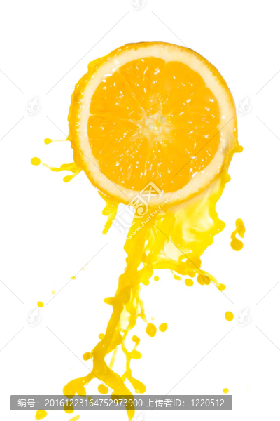 橙汁飛濺