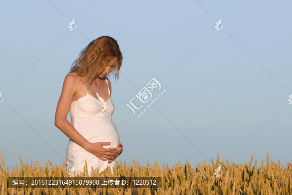懷孕的女人
