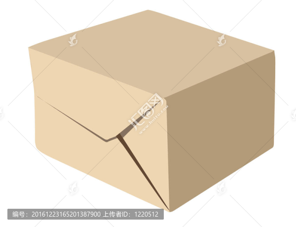 白色背景紙包裝；插圖