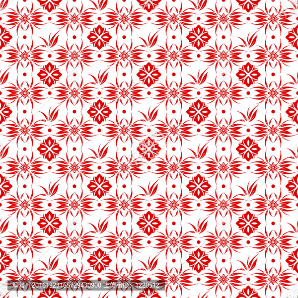 無縫的花卉圖案
