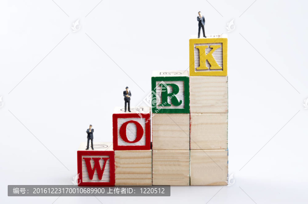 工作字和商人玩具