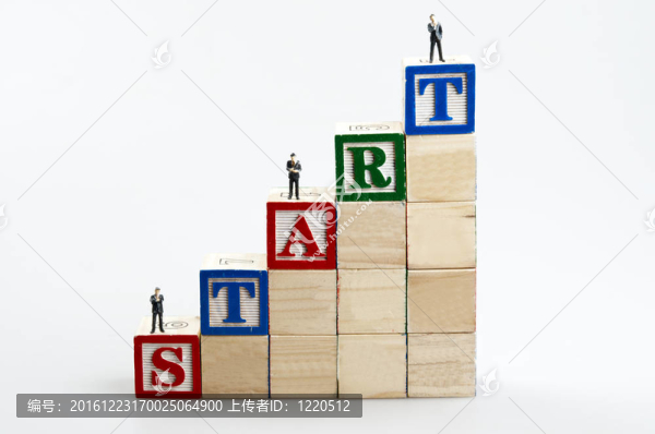 開始字和商人男子玩具