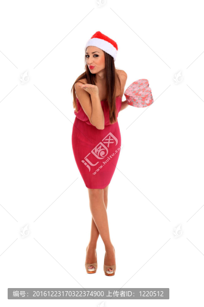 拿盒子的女孩