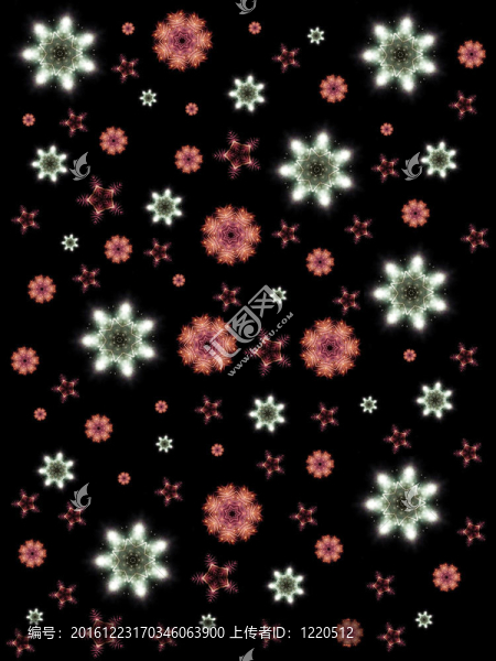 煙花雪花