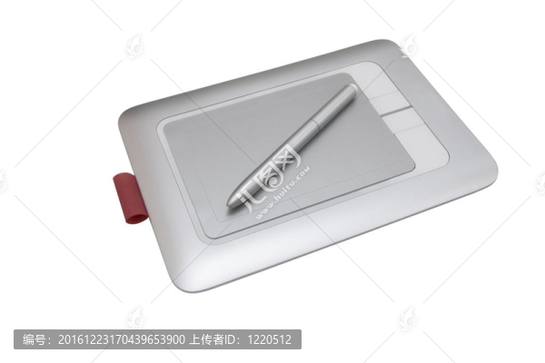 白色背景下的電子繪圖筆
