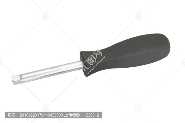 螺絲刀；白色背景隔離。