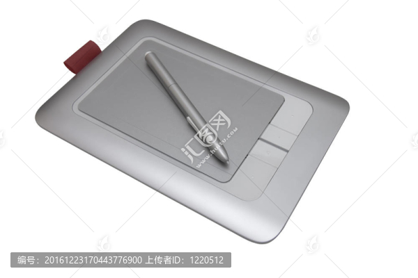 白色背景下的電子繪圖筆