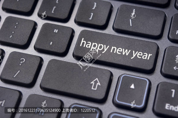 新年賀詞；鍵盤墊