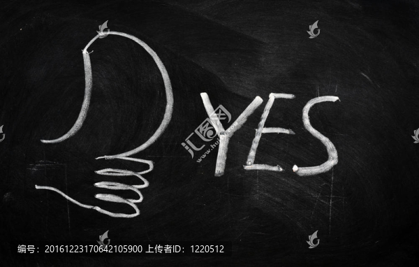 黑板上寫的