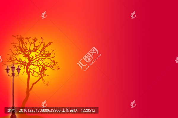 燃燒的樹