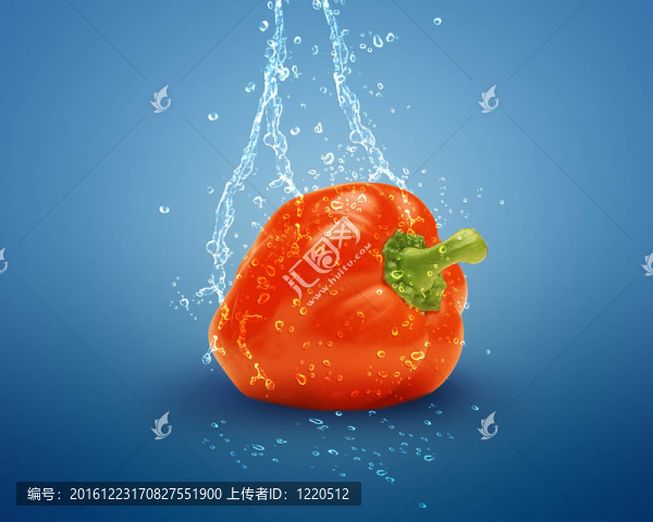 鮮紅甜椒
