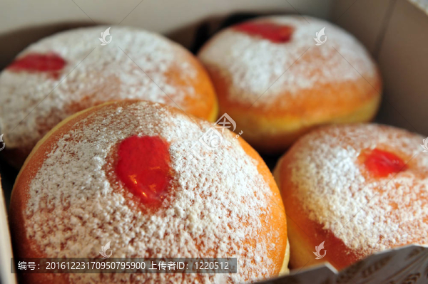 光明節(jié)（sufganiyot,-甜甜圈