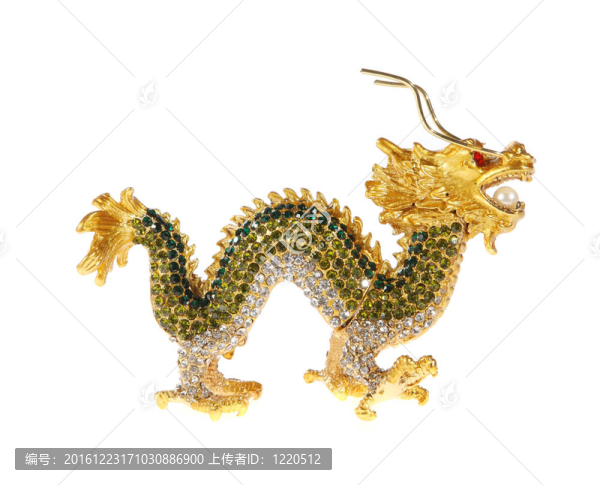 金屬水晶龍（紀念品）