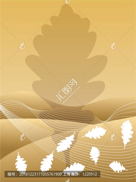 秋天的背景。[]