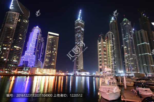 迪拜濱海夜