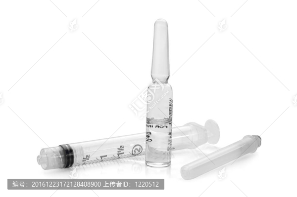 注射器和小瓶