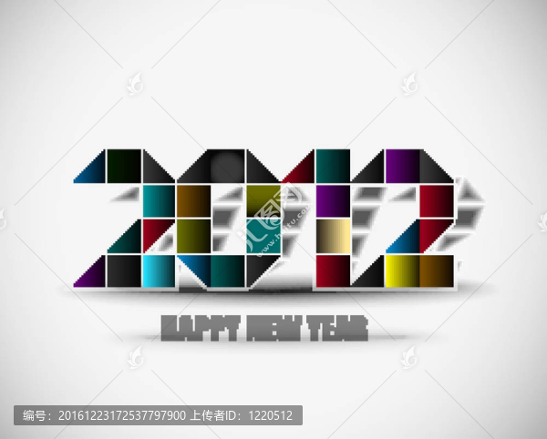 新年2012背景