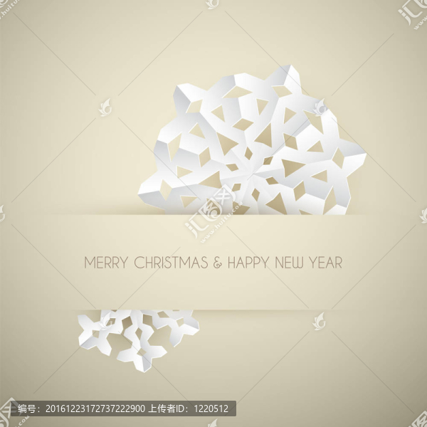 紙圣誕雪花