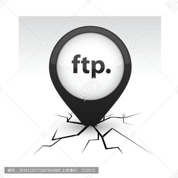 在破解FTP黑色圖標(biāo)。