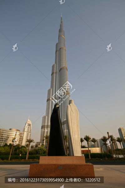 Burj,Khalifa在迪拜