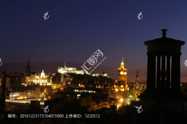 愛丁堡的夜晚