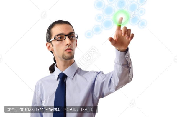 商家按下虛擬按鈕