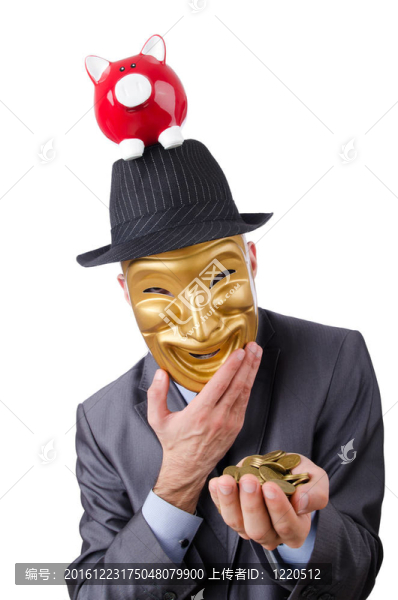 男子撲滿白