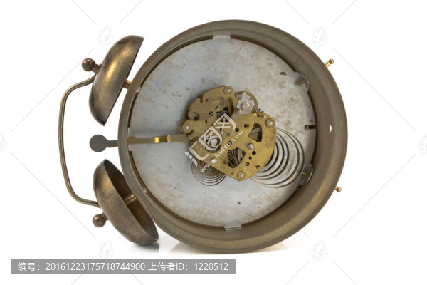 舊鬧鐘的內(nèi)部機(jī)構(gòu)