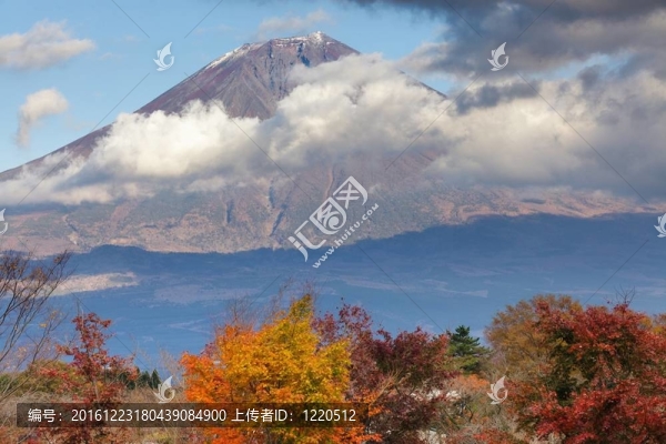 富士山的秋天